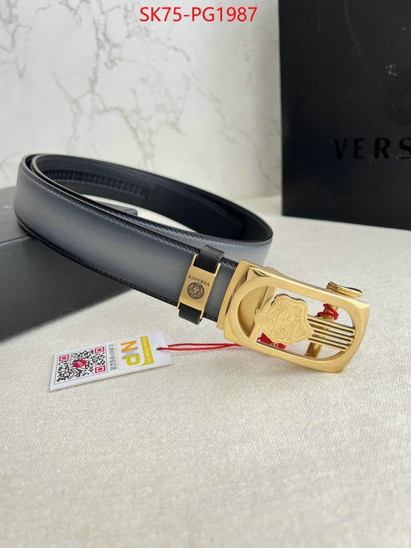 Belts-Versace 7 star quality designer replica ID: PG1987 $: 75USD