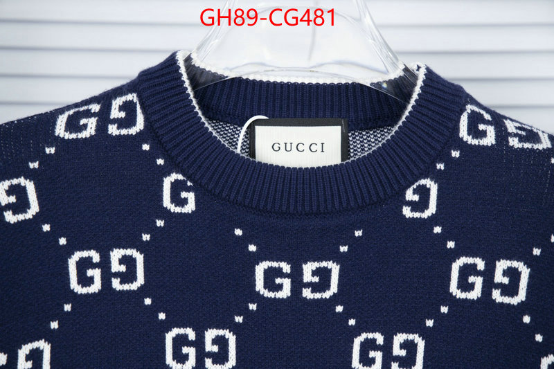 Clothing-Gucci designer replica ID: CG481 $: 89USD