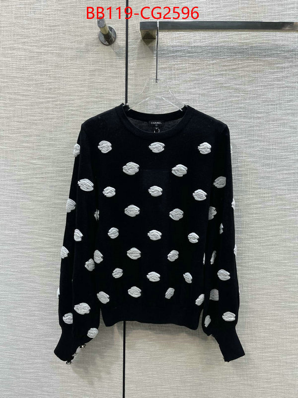 Clothing-Chanel what 1:1 replica ID: CG2596 $: 119USD