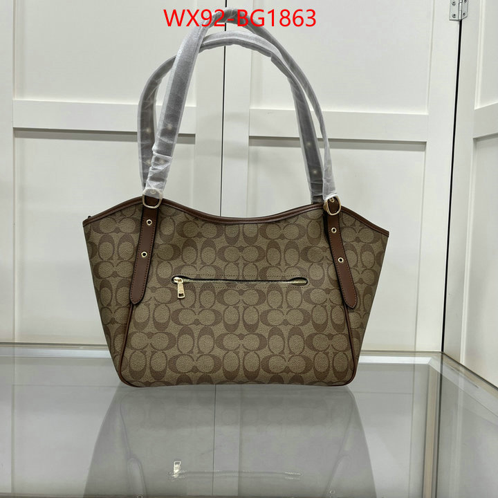 Coach Bags(4A)-Handbag- buy sell ID: BG1863 $: 92USD