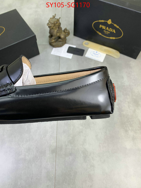 Men shoes-Prada top quality fake ID: SG1170 $: 105USD