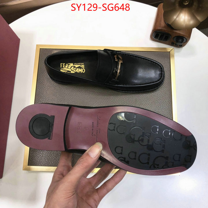 Men shoes-Ferragamo replica aaaaa+ designer ID: SG648 $: 129USD