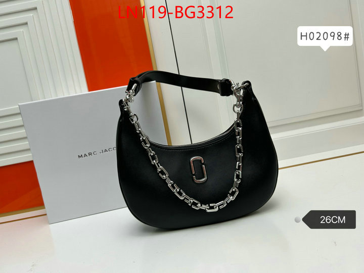 Marc Jacobs Bags(4A)-Diagonal- is it illegal to buy ID: BG3312 $: 119USD