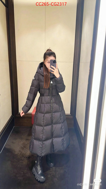 Down jacket Women-Moncler fashion replica ID: CG2317 $: 265USD