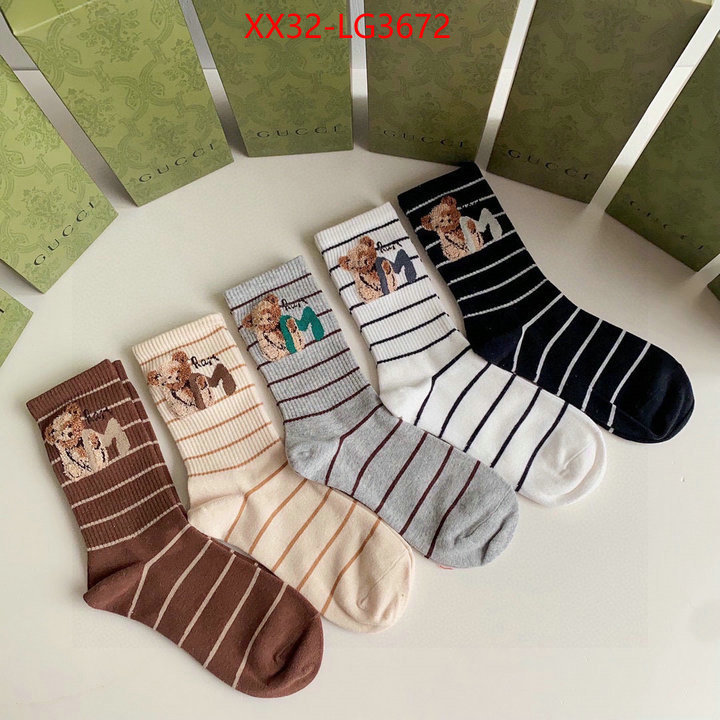 Sock-Gucci sellers online ID: LG3672 $: 32USD