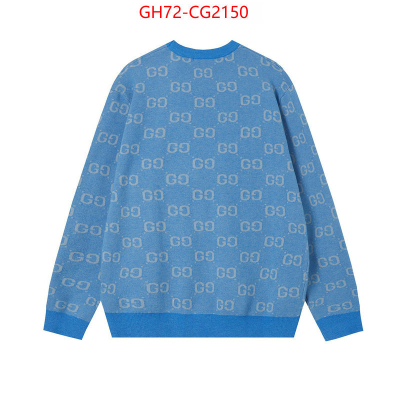 Clothing-Gucci luxury cheap replica ID: CG2150 $: 72USD