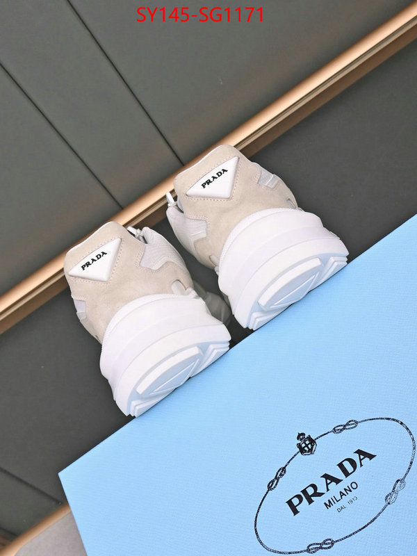 Men shoes-Prada 1:1 clone ID: SG1171 $: 145USD