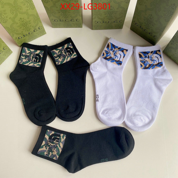 Sock-Gucci best fake ID: LG3801 $: 29USD