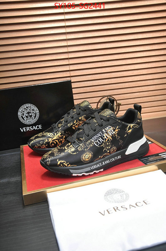 Men Shoes-Versace store ID: SG2441 $: 105USD