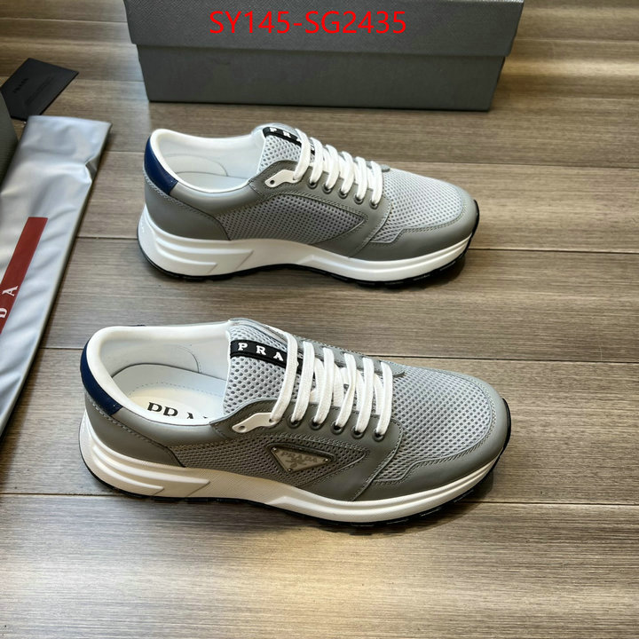 Men shoes-Prada highest quality replica ID: SG2435 $: 145USD