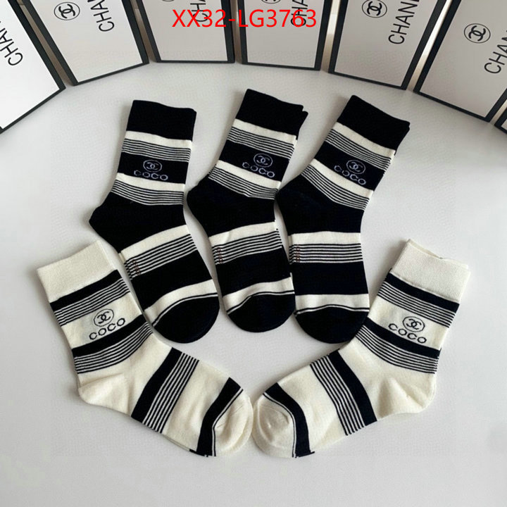 Sock-Chanel can you buy replica ID: LG3763 $: 32USD