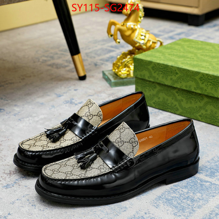 Men Shoes-Gucci aaaaa+ quality replica ID: SG2474 $: 115USD