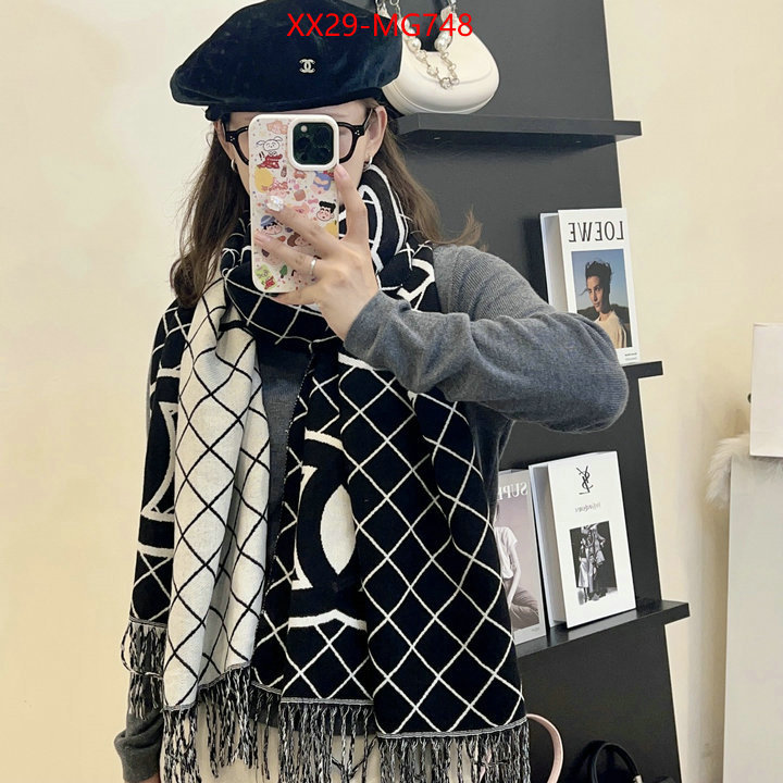 Scarf-Chanel where to buy fakes ID: MG748 $: 29USD