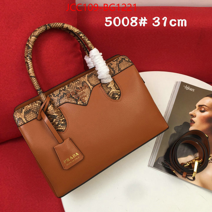 Prada Bags (4A)-Handbag- top perfect fake ID: BG1221 $: 109USD