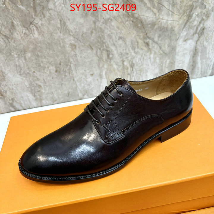 Men Shoes-LV what 1:1 replica ID: SG2409 $: 195USD