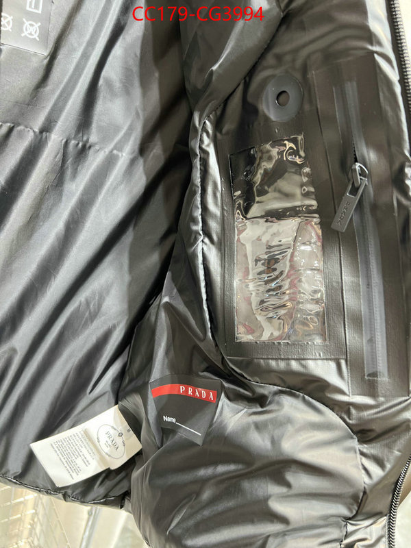 Down jacket Women-Prada 7 star replica ID: CG3994 $: 179USD