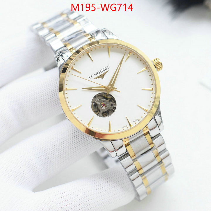 Watch(TOP)-Longines replica us ID: WG714 $: 195USD