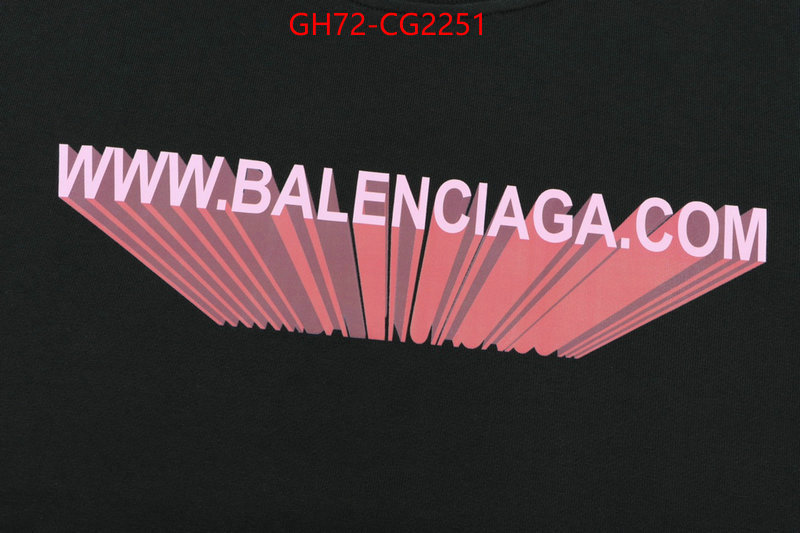 Clothing-Balenciaga fake aaaaa ID: CG2251 $: 72USD