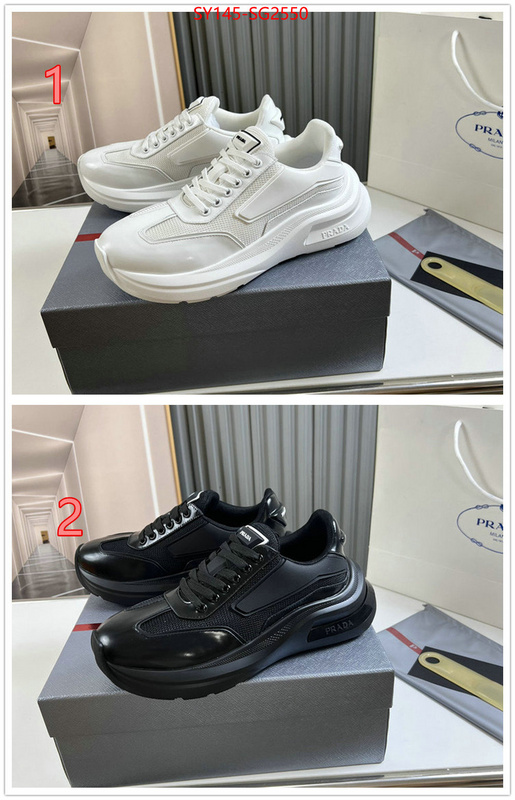 Men shoes-Prada buy first copy replica ID: SG2550 $: 145USD