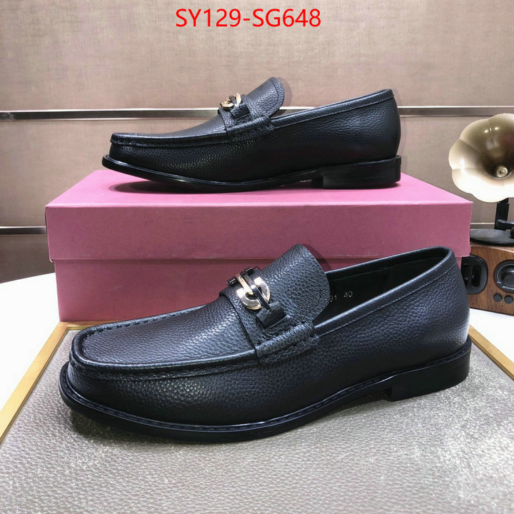 Men shoes-Ferragamo replica aaaaa+ designer ID: SG648 $: 129USD