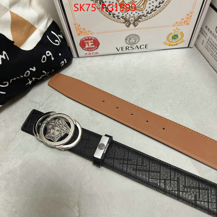 Belts-Versace best wholesale replica ID: PG1999 $: 75USD