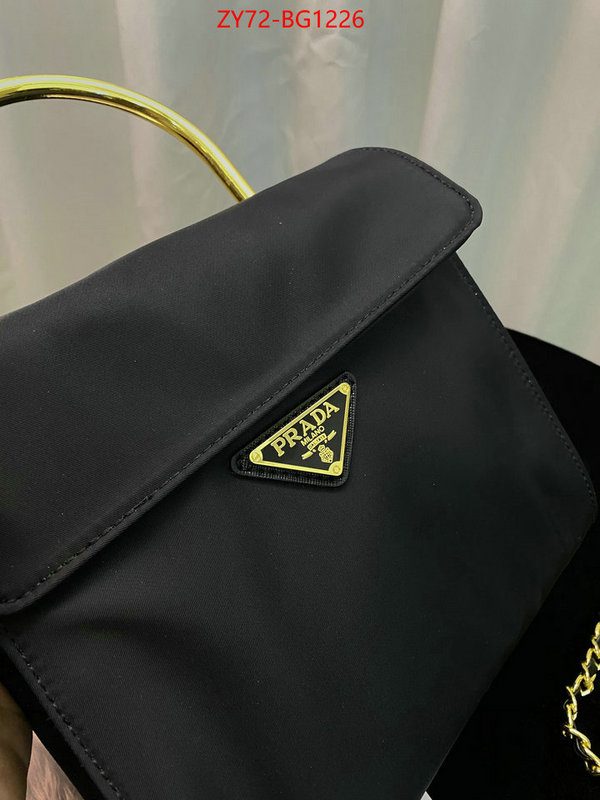 Prada Bags (4A)-Diagonal- buy cheap replica ID: BG1226 $: 72USD