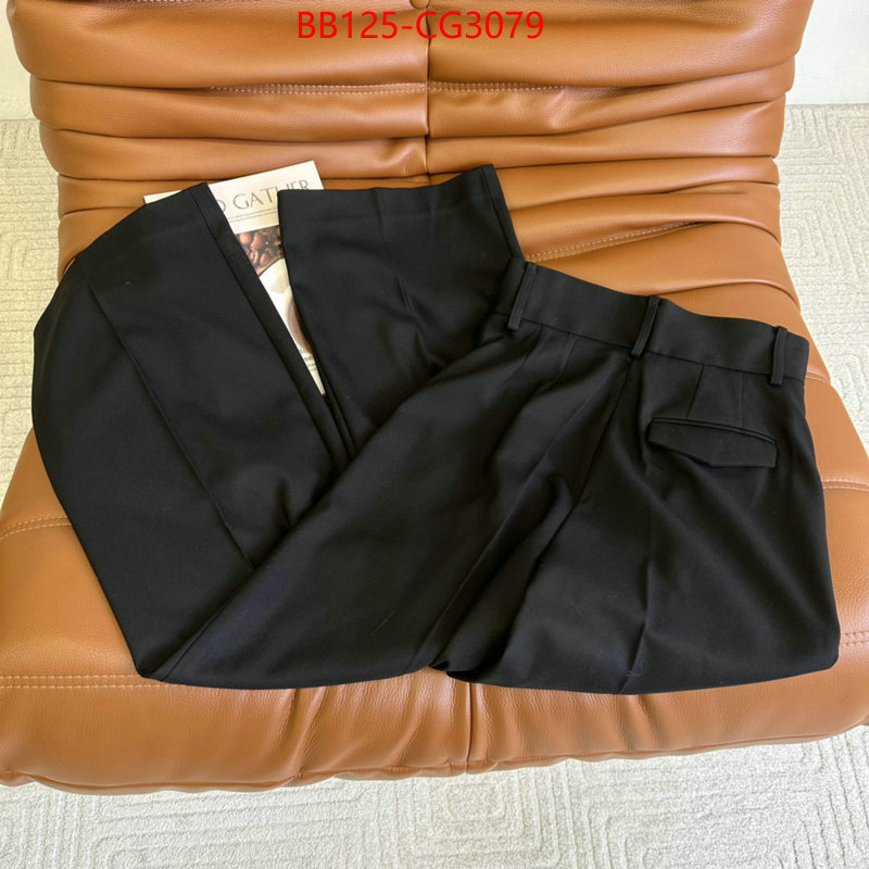 Clothing-Prada top fake designer ID: CG3079 $: 125USD