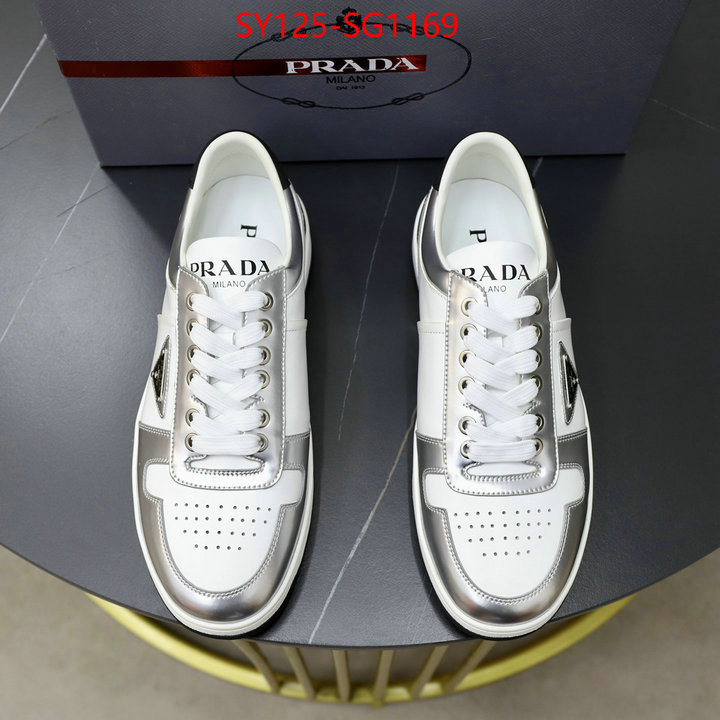 Men shoes-Prada designer 7 star replica ID: SG1169 $: 125USD