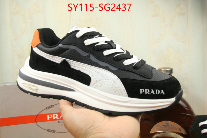 Men shoes-Prada best quality fake ID: SG2437 $: 115USD