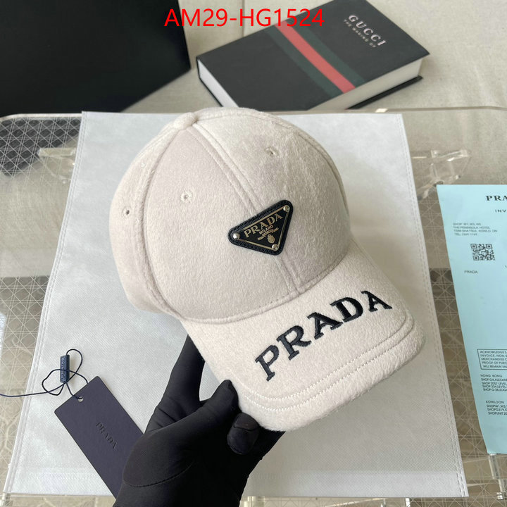 Cap (Hat)-Prada high quality designer replica ID: HG1524 $: 29USD