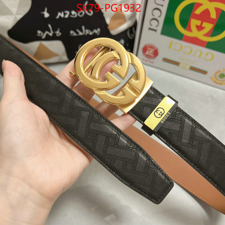 Belts-Gucci best knockoff ID: PG1932 $: 79USD