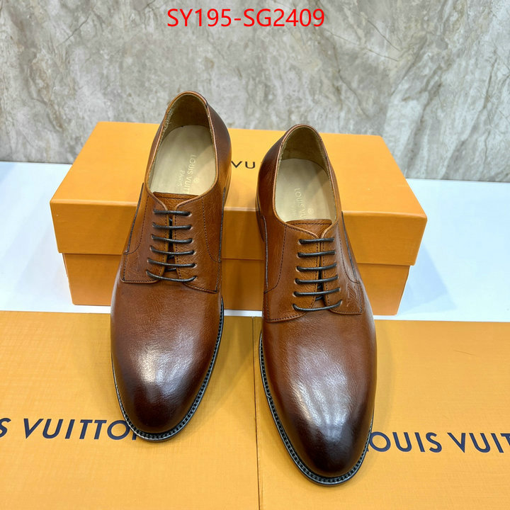 Men Shoes-LV what 1:1 replica ID: SG2409 $: 195USD