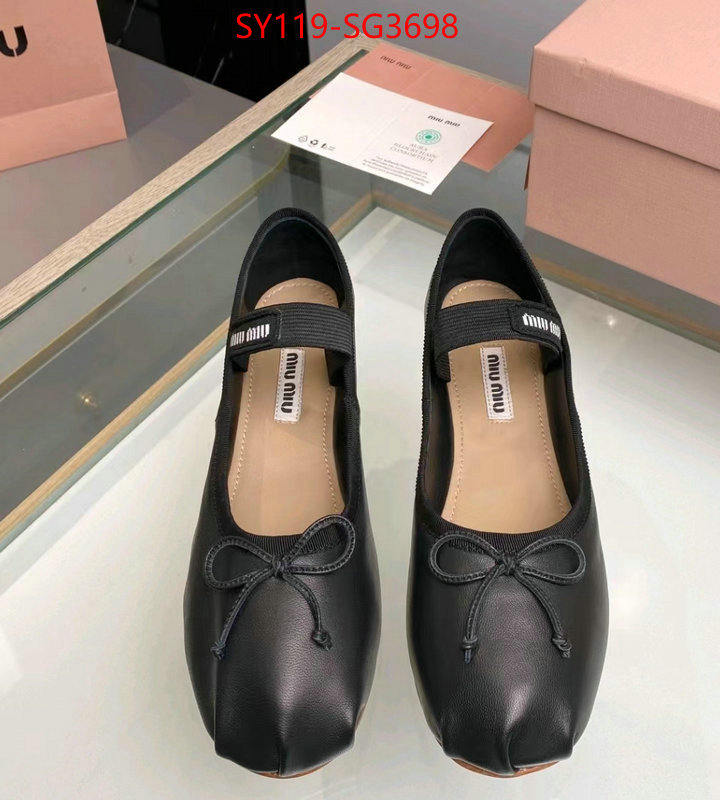 Women Shoes-Miu Miu replica 1:1 high quality ID: SG3698 $: 119USD