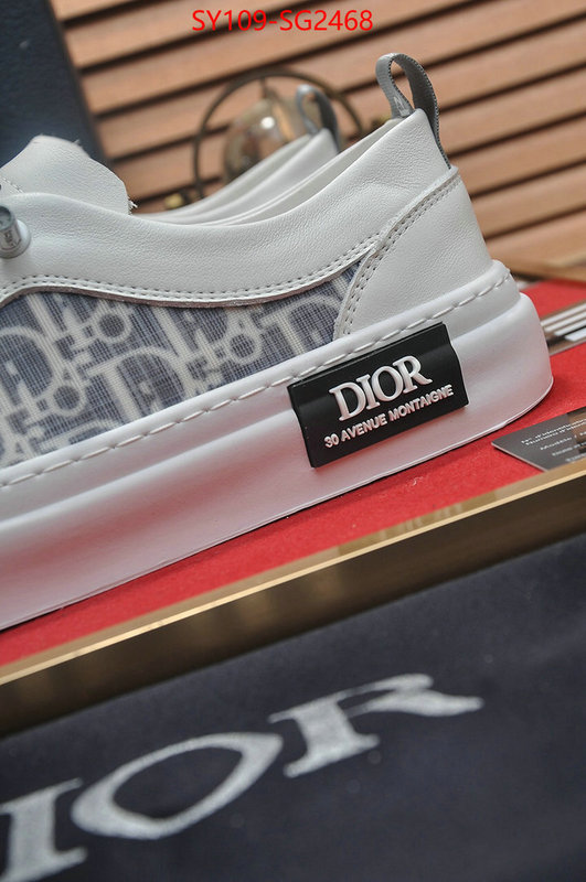 Men shoes-Dior buying replica ID: SG2468 $: 109USD