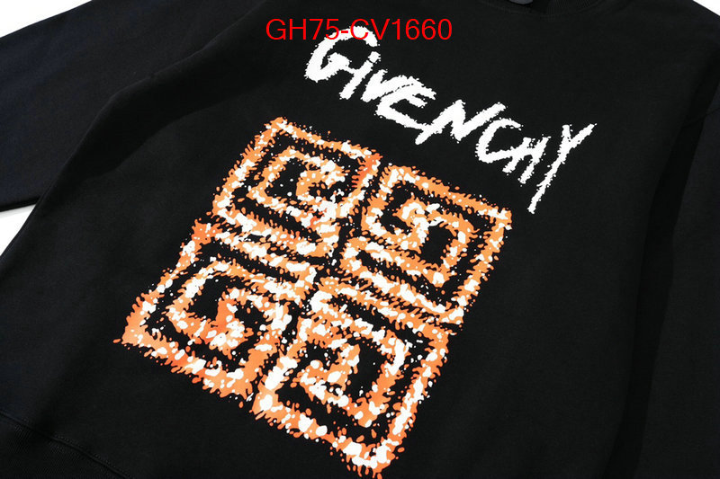 Clothing-Givenchy sell high quality ID: CV1660 $: 75USD