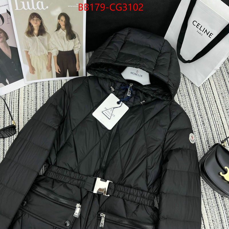 Down jacket Men-Moncler buy aaaaa cheap ID: CG3102 $: 179USD