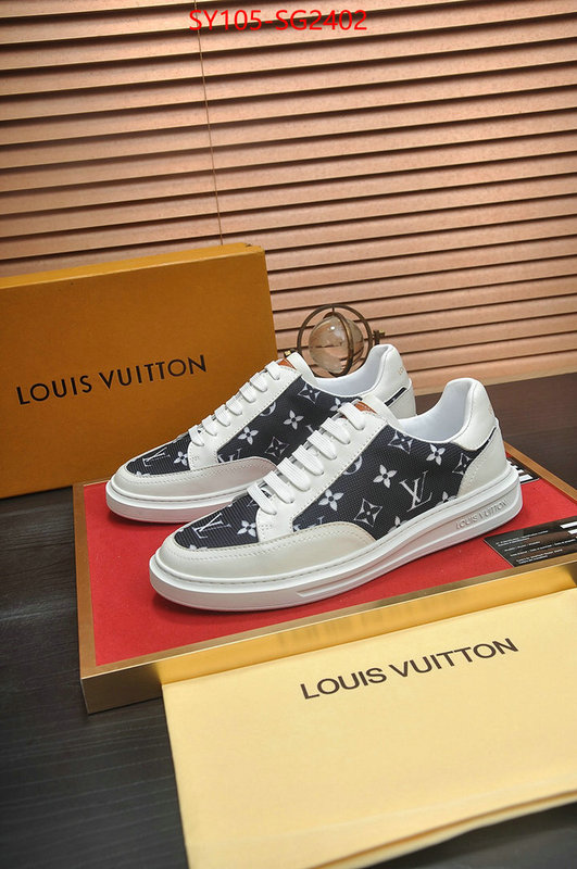 Men Shoes-LV luxury shop ID: SG2402 $: 105USD