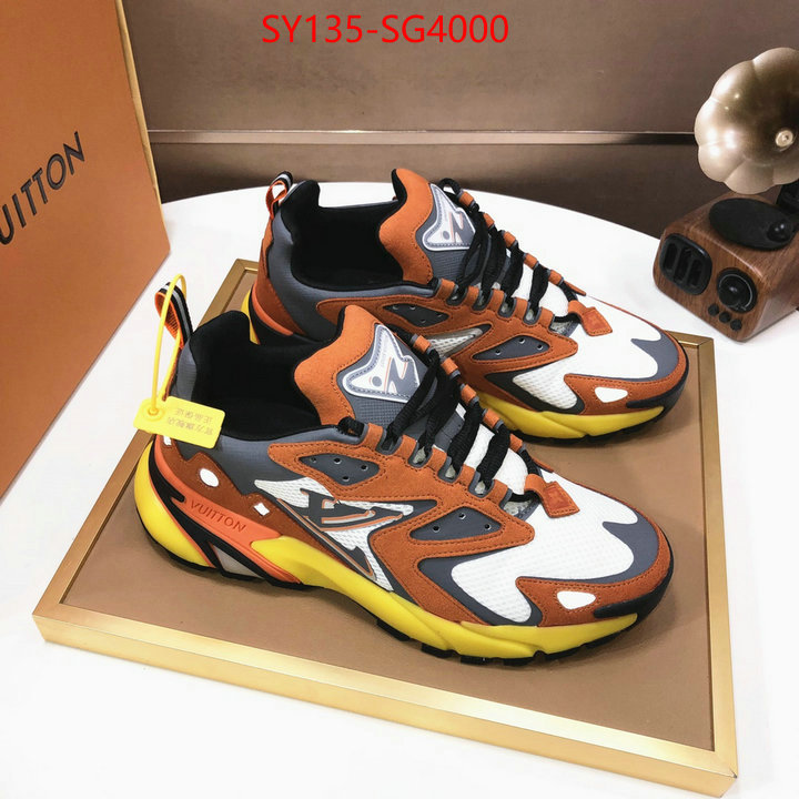 Men Shoes-LV new designer replica ID: SG4000 $: 135USD