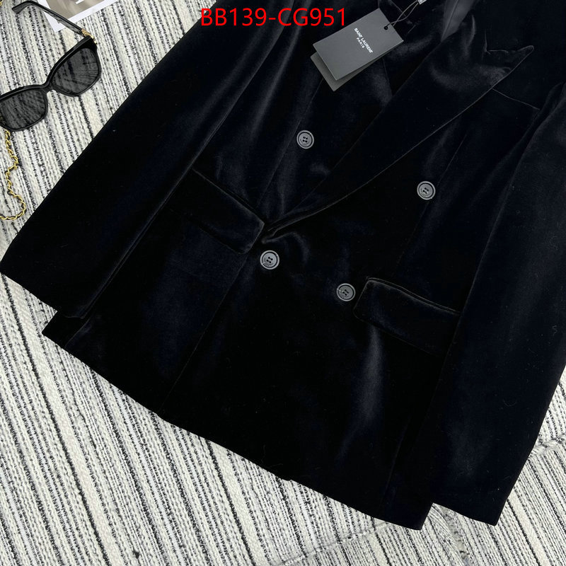 Clothing-YSL high quality aaaaa replica ID: CG951 $: 139USD