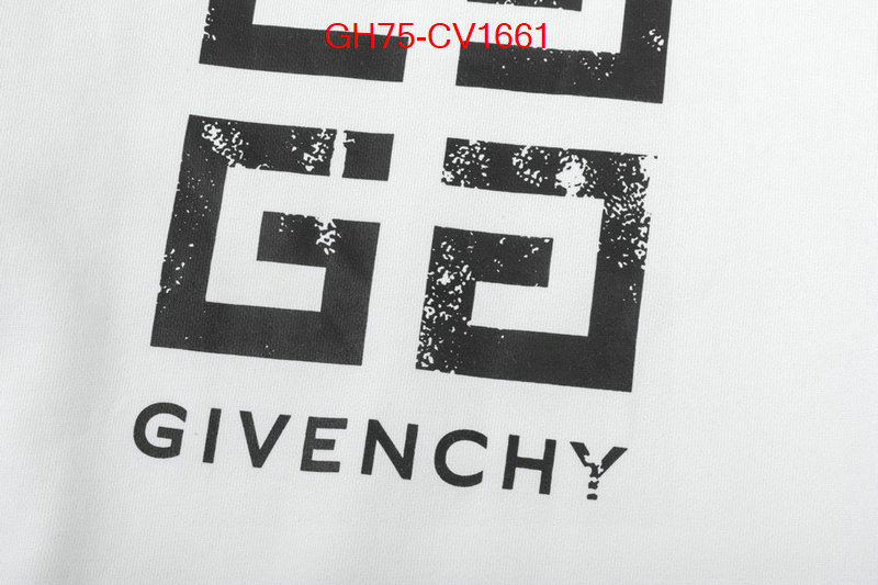 Clothing-Givenchy where should i buy replica ID: CV1661 $: 75USD