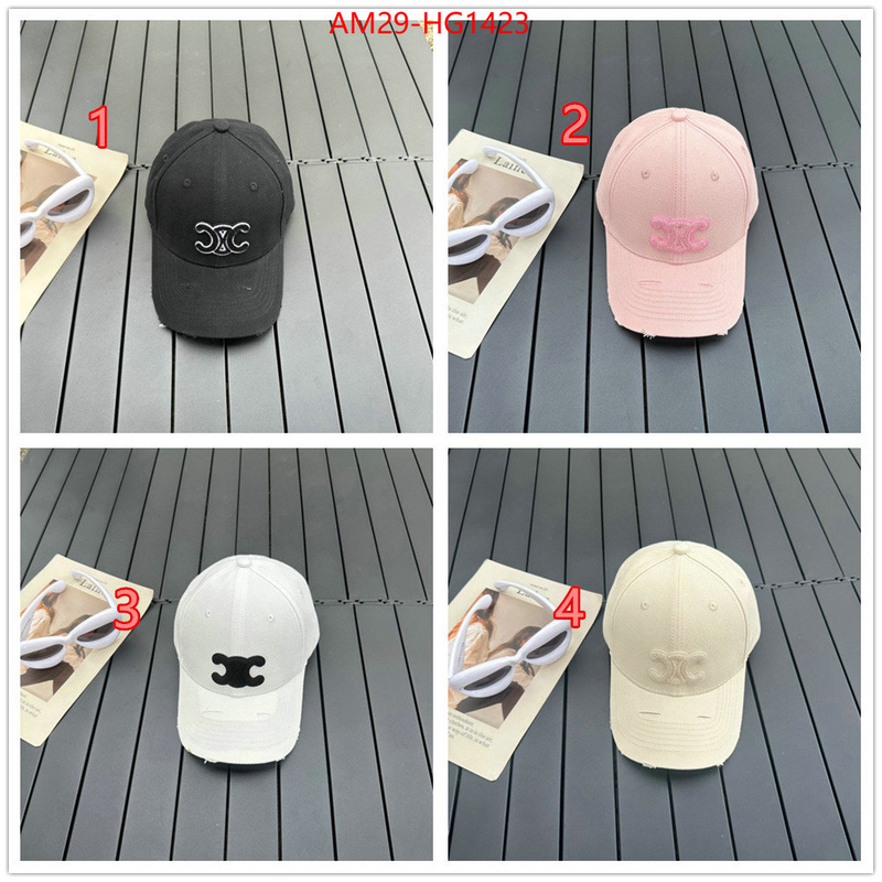 Cap(Hat)-Celine designer wholesale replica ID: HG1423 $: 29USD