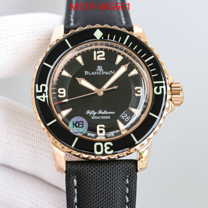 Watch(TOP)-Blancpain designer replica ID: WG661 $: 519USD