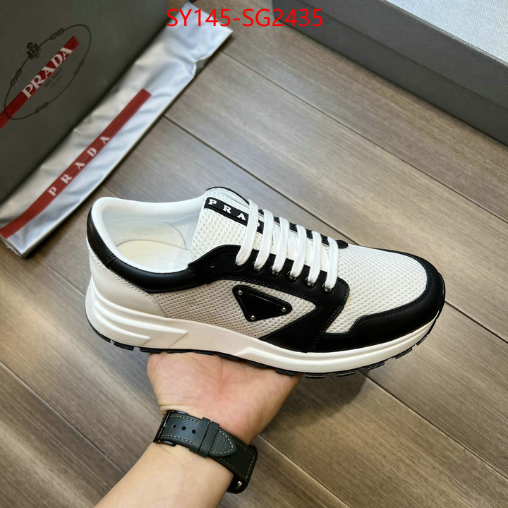 Men shoes-Prada highest quality replica ID: SG2435 $: 145USD