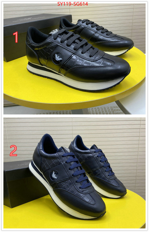 Men shoes-Armani cheap high quality replica ID: SG614 $: 119USD