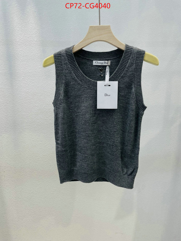 Clothing-Dior replica for cheap ID: CG4040 $: 72USD