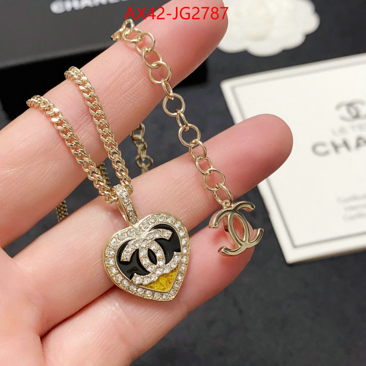 Jewelry-Chanel buying replica ID: JG2787 $: 42USD