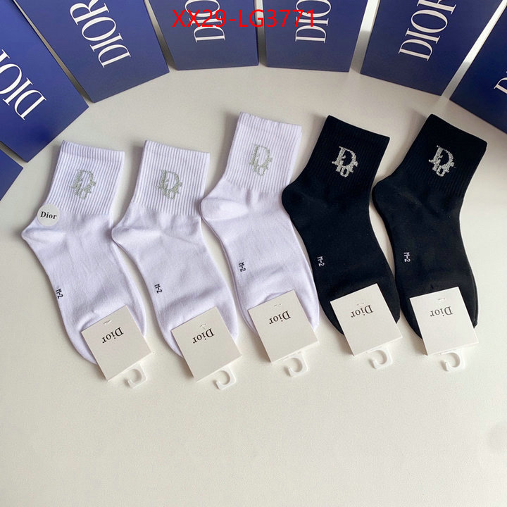 Sock-Dior top quality replica ID: LG3771 $: 29USD