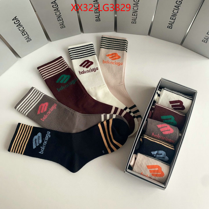 Sock-Balenciaga shop cheap high quality 1:1 replica ID: LG3829 $: 32USD