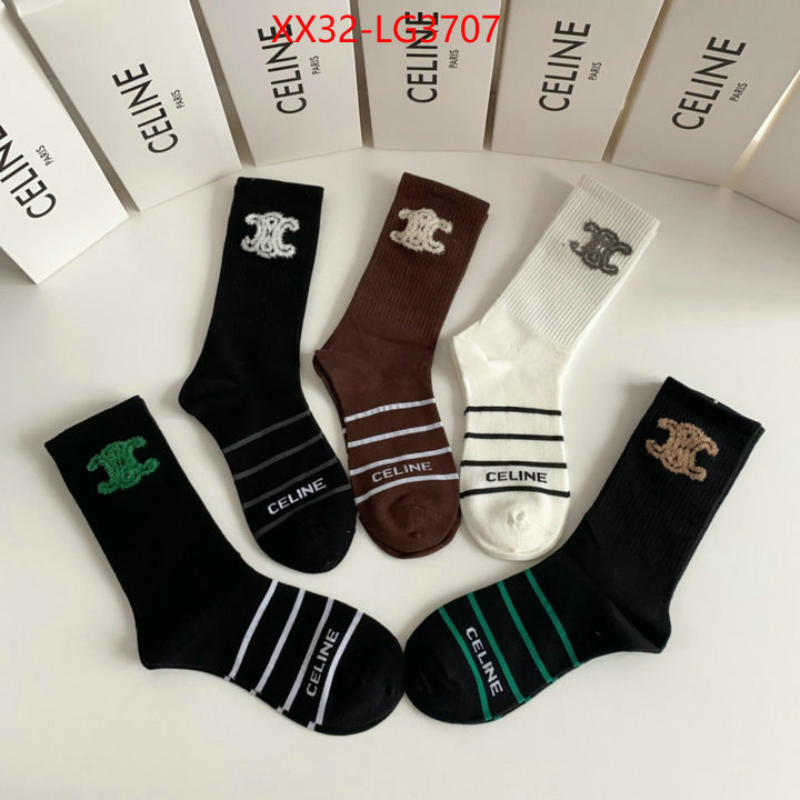 Sock-CELINE good ID: LG3707 $: 32USD