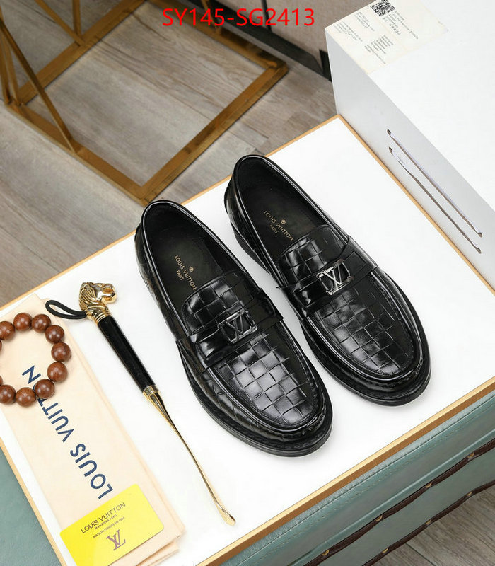 Men Shoes-LV top quality fake ID: SG2413 $: 145USD